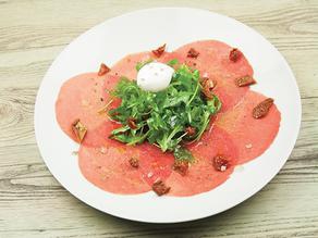 Carpaccio façon Caprese - Jean Routhiau