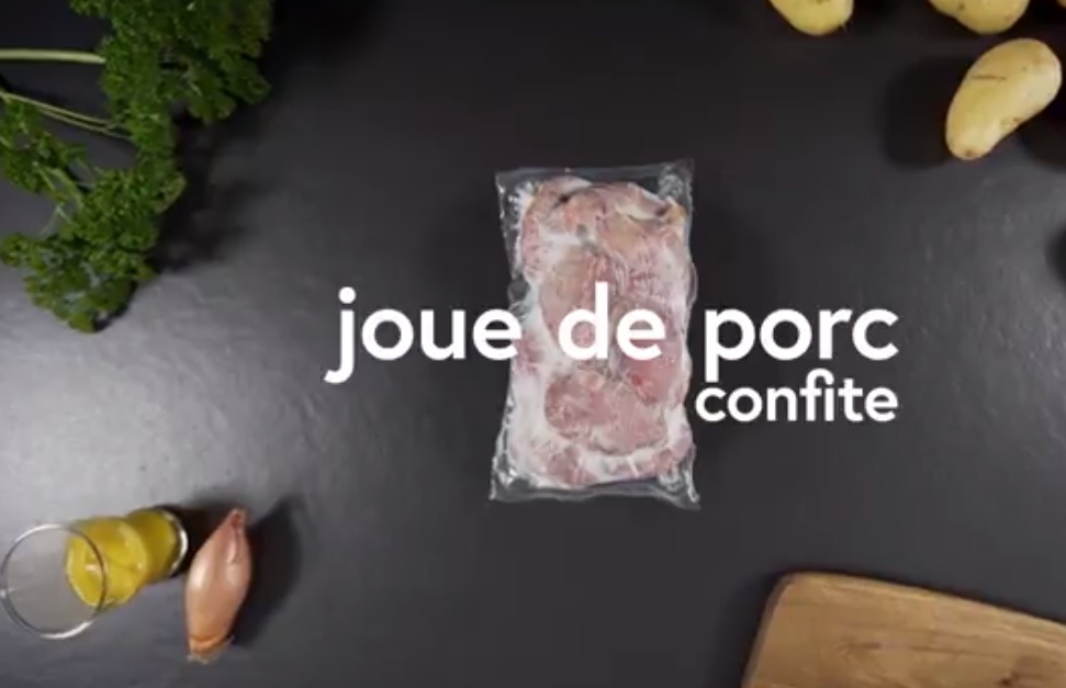 noix de joue de porc vidéo