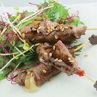 Brochette de Boeuf au fromage - 